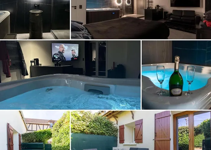 Esbly, Jacuzzi, Terrasse, Disneyland アパート